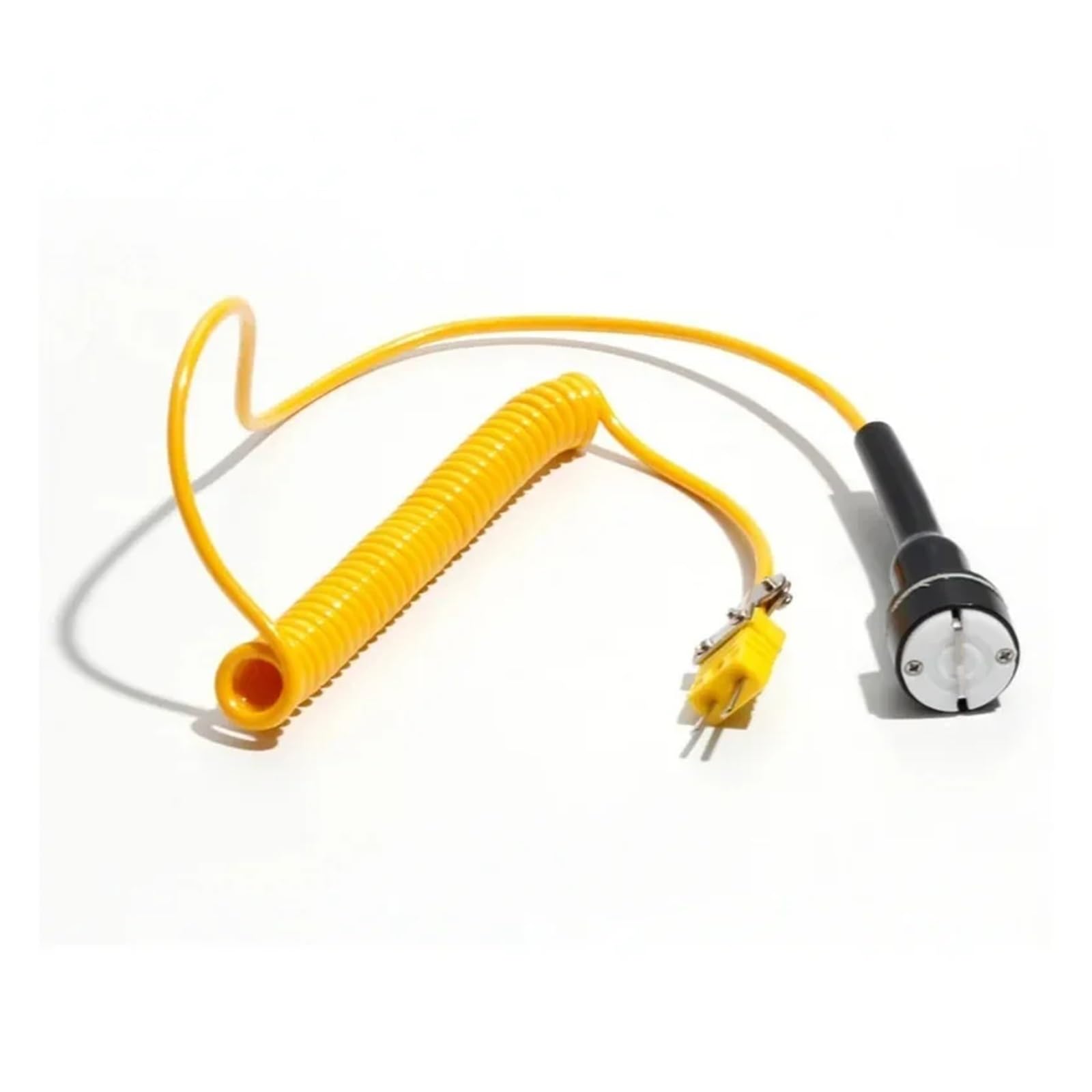 Magnetisches Thermoelement Typ K Oberflächentemperatursensor Sonde DIA 23 mm 2 m Kabel mit Miniaturstecker