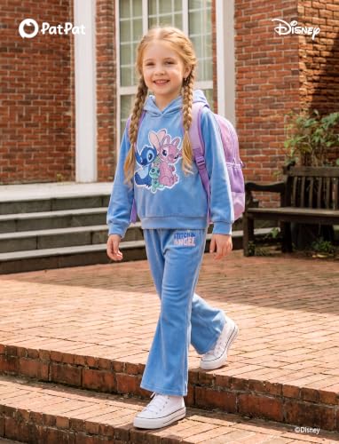 Image of Disney Marvel Outfits for Girls Long Sleeve Hoodie Pants Sets Fall Winter