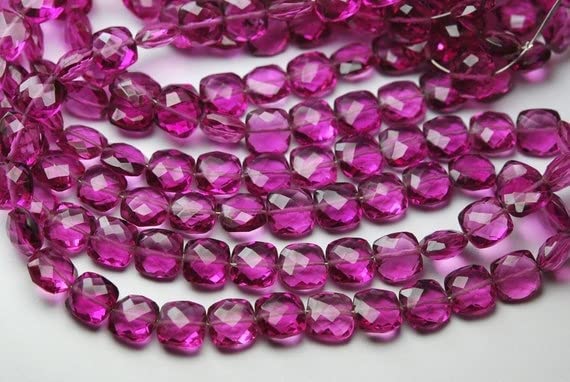 Perles briolettes de quartz rose pour créer vos bijoux d'été élégants