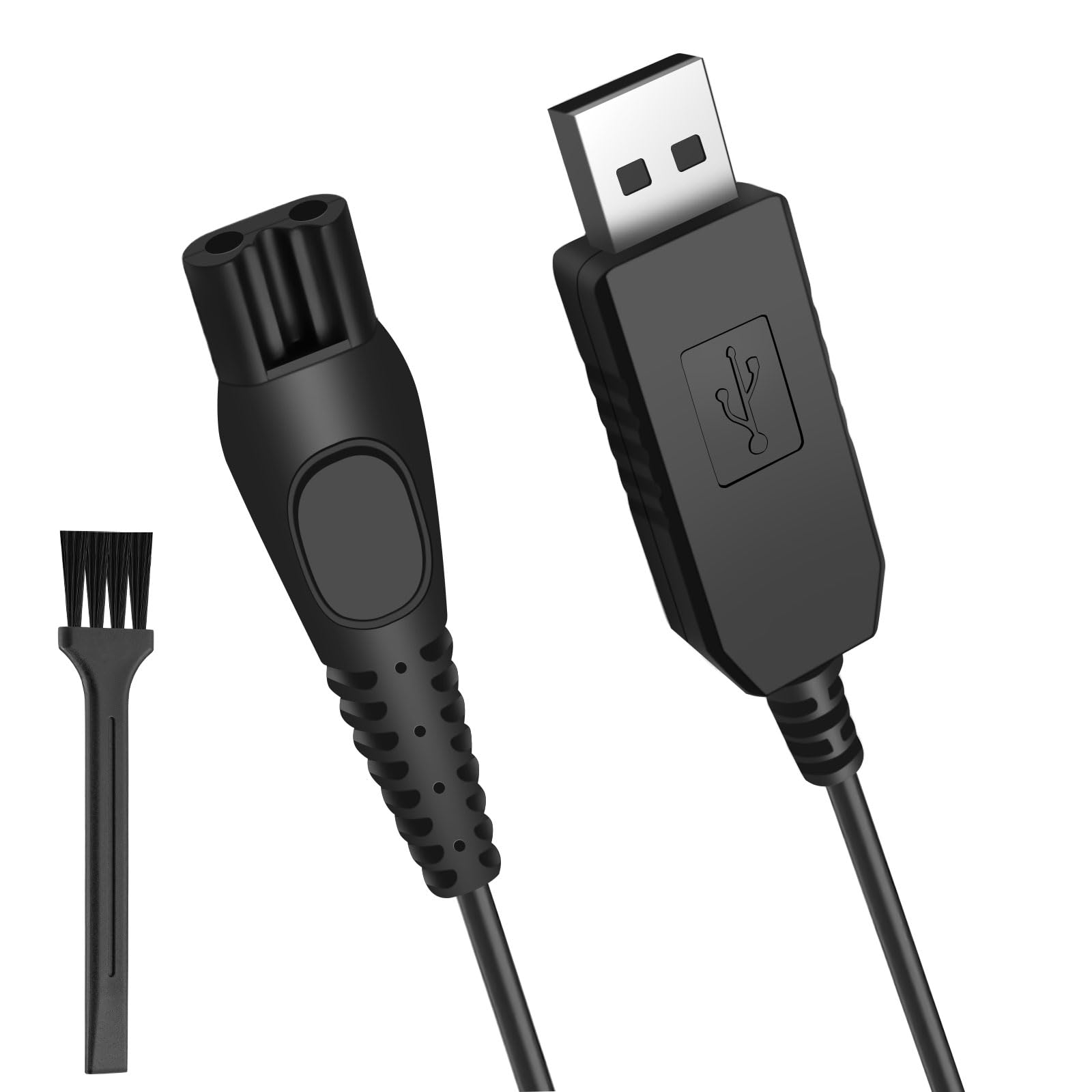 Meliya 15V for Philips Shaver Charger HQ8505 Cable for Philips Norelco Series 3000,5000,7000,One Blade QP6651 QP6510 QP6520 BT5502 QP6650 QP6620 Beard Trimmer,Electric Razor USB Charging Cord-image-22