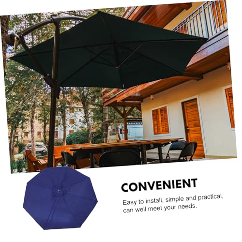 Auvent de parasol ventilé Milisten pour ombrager vos repas de terrasse