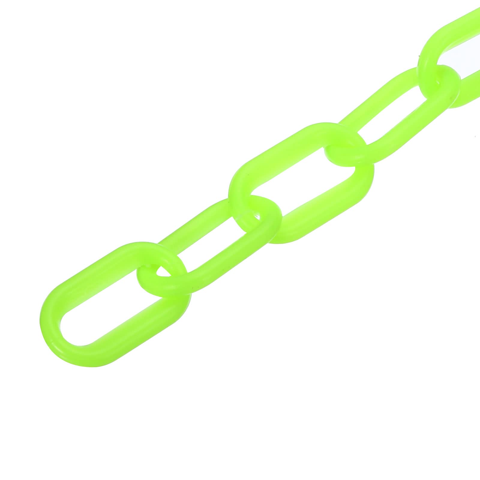 PATIKIL Cadena Barrera Plástico 0.2" Diámetro 16 Pies Longitud Verde
