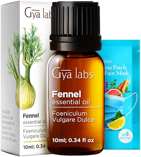 Image of 100% Pure Fennel Essential Oil - 0.34 Fl Oz - Fennel Oil for Hair, Skin, Diffuser, Aromatherapy & DIY Candle Making Scent