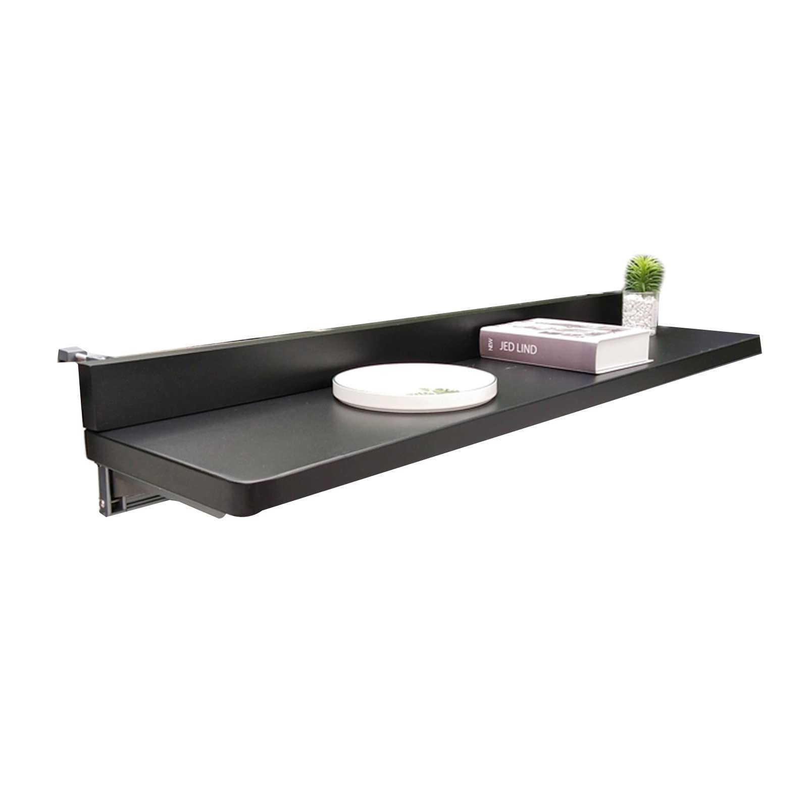 Table pliante de balcon réglable et suspendue pour garde-corps extérieur