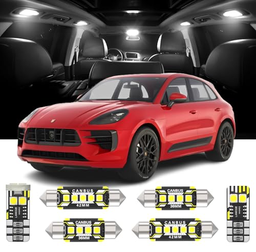 Kit 9 luces LED interiores para Porsche Macan 95B 2014-2025
