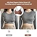 OEAK Womens Wireless Bras Comfortable Push Up Bra No Underwire Bra Full Support Lift Bralette Everyday Seamless Tshirt Bras Coffee M