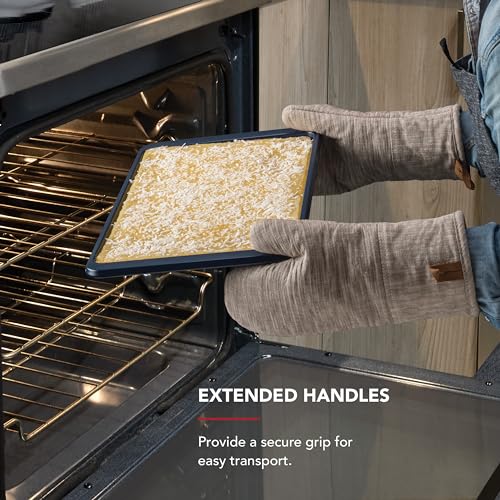 KitchenAid 10x15in Nonstick Aluminized Steel Baking Sheet, Ink Blue by KitchenAid - Image 5