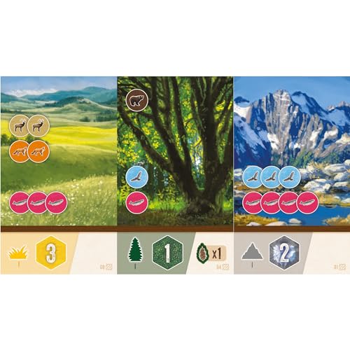 AEG & Flatout Games | Cascadia: Rolling Rivers Roll & Write jogo de dados quebra-cabeças | Explore o