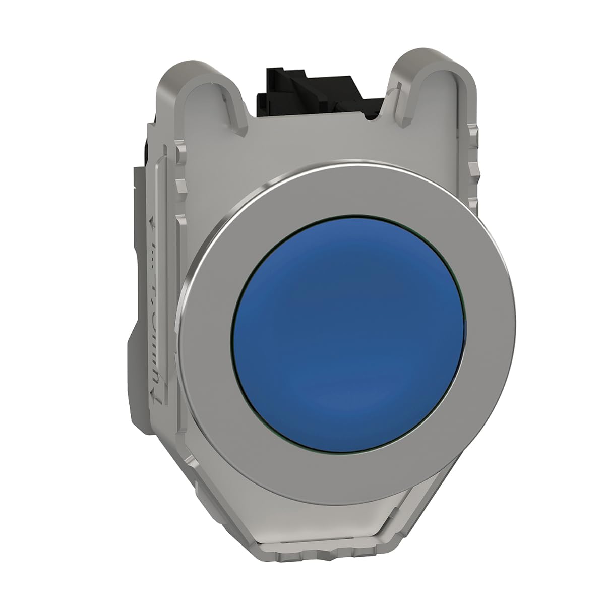 PULS.FLUSH AZUL 1NA bouton poussoir affleurant bleu