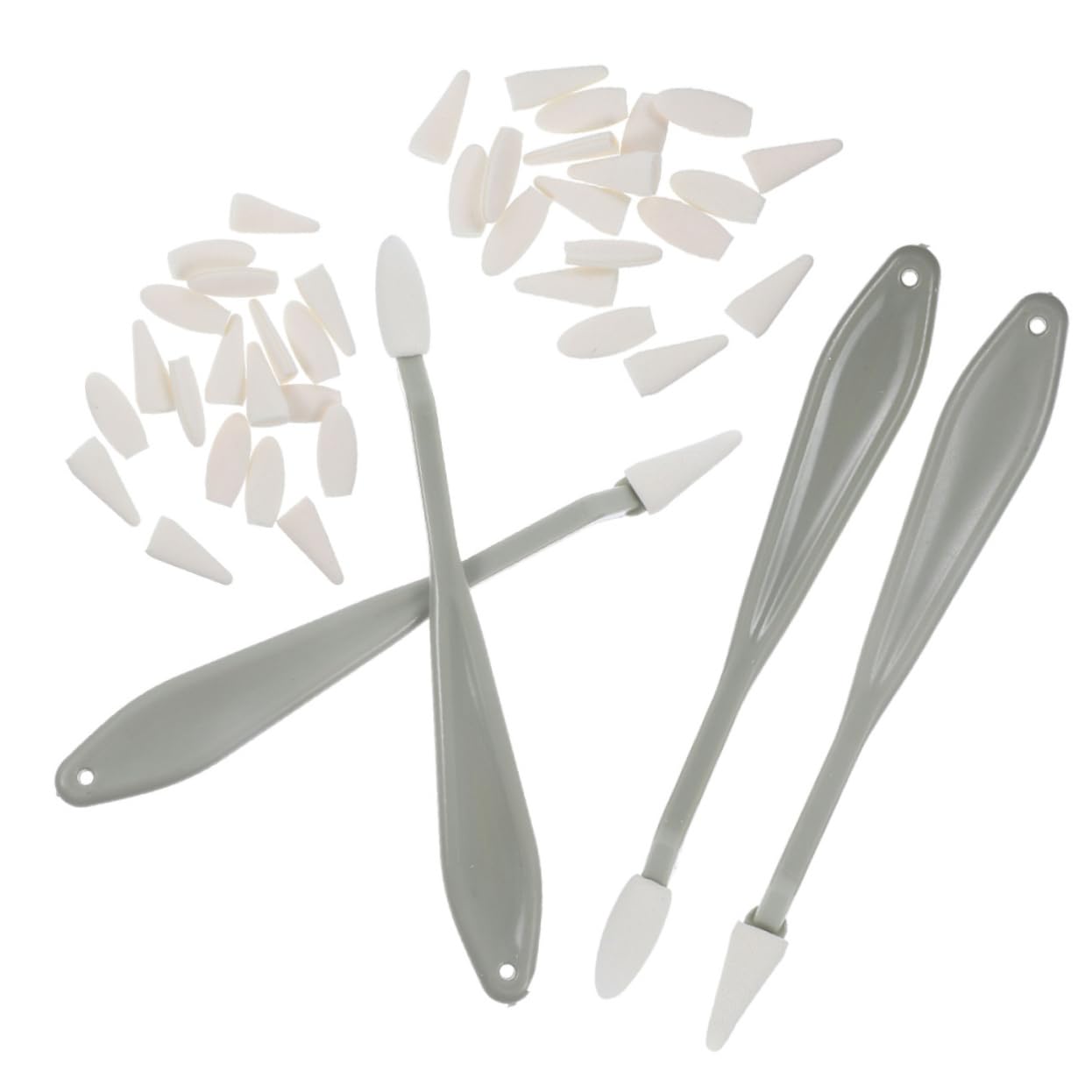 SEWACC 10 Sets Sponge Drawing Sponge Eraser for Artists Sketching Wipes Blending Sticks