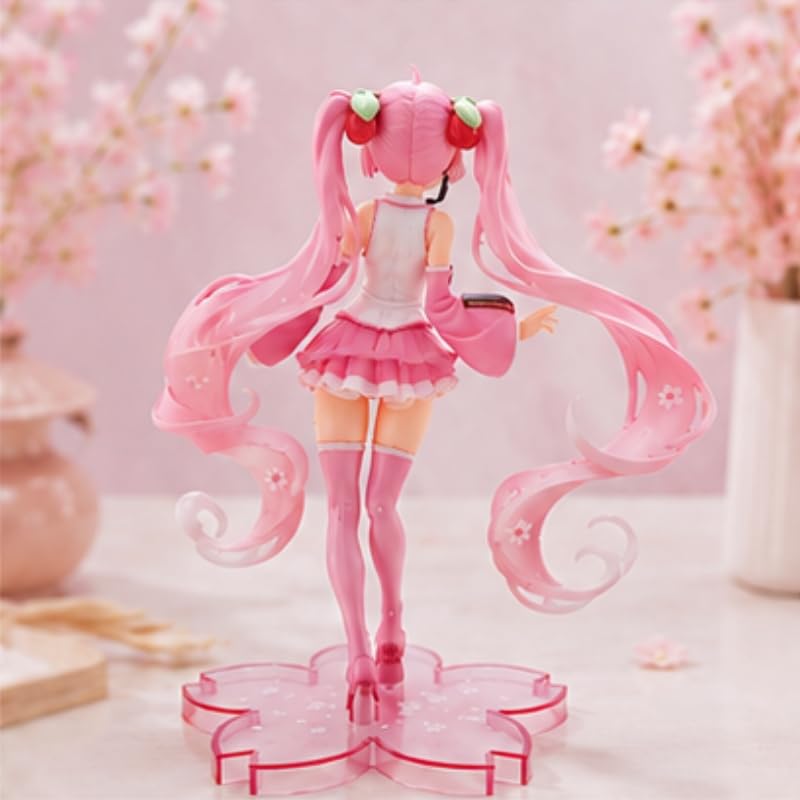 Image of Premium Action Figures Collectible for Office Desk, Study Table, Car Dashboard, Decoration for Anime Lovers, Fans, Kids, Collectors (Miku 20cm)
