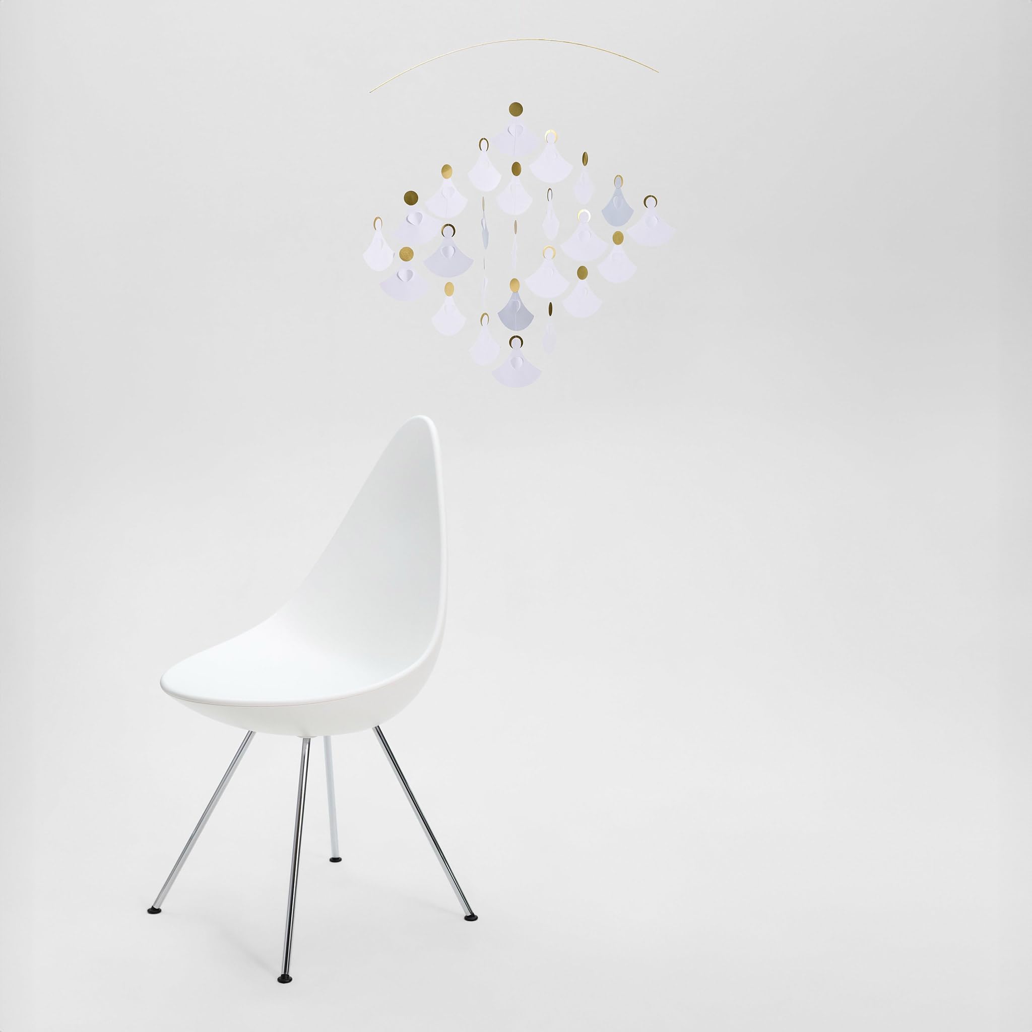 Flensted f085c Mobile, Stahl, Mehrfarbig, 45 x 45 cm