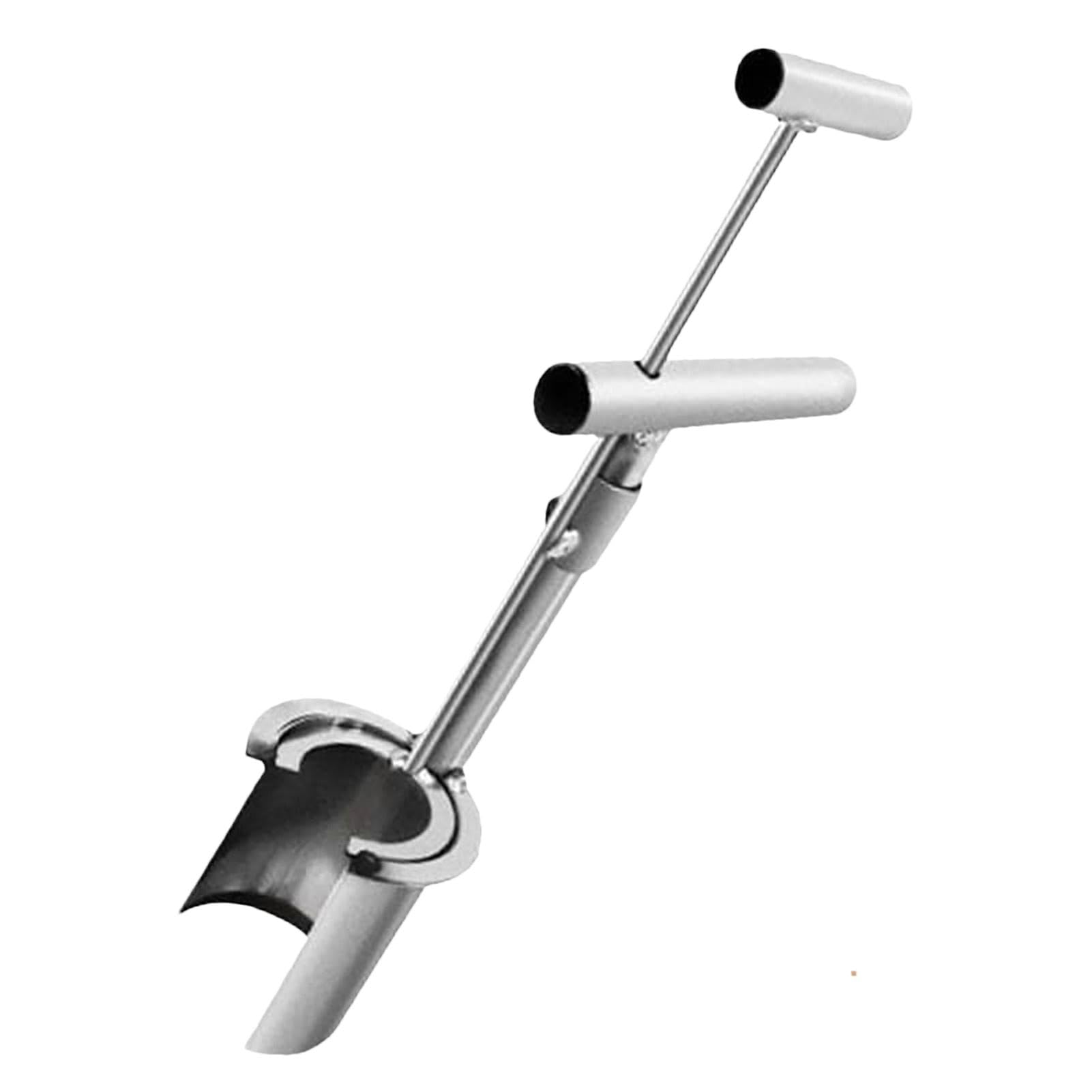 Bulb Planter Tool, Plant and Fruit Tree Seedling Transplanter, Planting Tools with Long Handle, Stainless Steel Garden Barrel Transplanter Tool, Seed Planting Tool for Planting, Digging, Transplanting