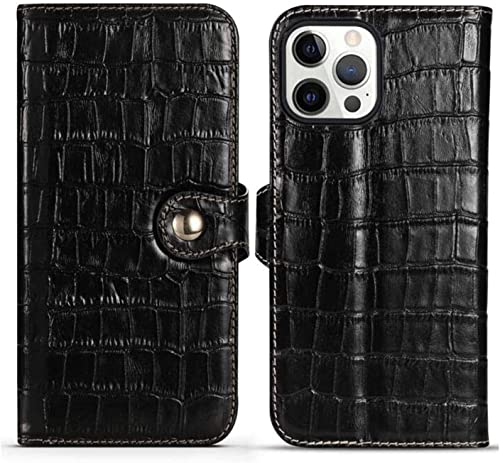 Étui à rabat pour iPhone 14 Pro Max housse portefeuille magnétique avec béquille de visionnage