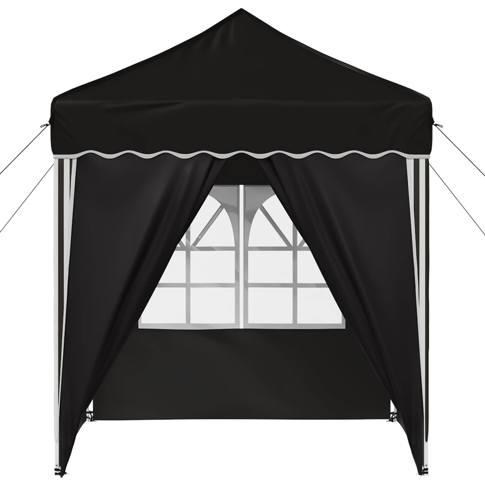 Namiot Pop Up 195 x 195 x 245 cm Czarny