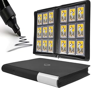 Holds 288 Top Loaders - Our toploader binder holds 288 top loaders, Premium top loader binder with 8 card sleeves and Each page can holds 36 toploaders. Provides plenty of space to keep all your cards organized,not disorganized. Specially Designed fo...