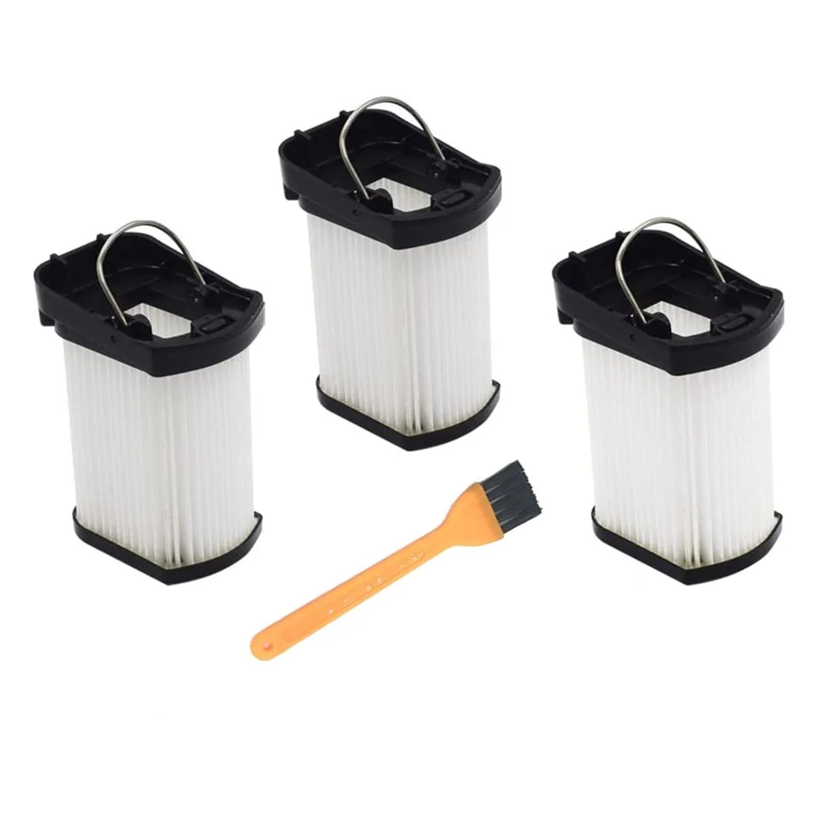 Lot de 4 filtres HEPA lavables et réutilisables pour aspirateur à main sans fil WV401 WV401BL WV401PK