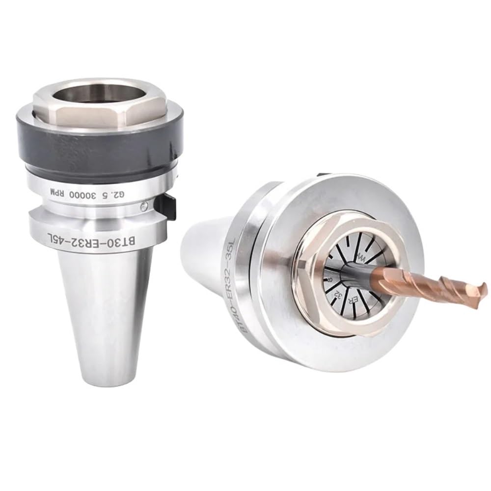 Präzisions-DIN69871-Kurzkegel-Werkzeughalter SK40 CAT4 BT40 ER32 35L BT30 ER32-Muttern mit eingebautem Spannfutter for CNC-Drehmaschinen(BT30 -ER32-45L)