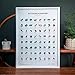 Saisonkalender Obst & Gemüse in A2, Küchenkalender: Wandkalender für jedes Jahr, Produkt-Nachhaltigkeit zertifiziert, Poster in Farbe, ohne Rahmen