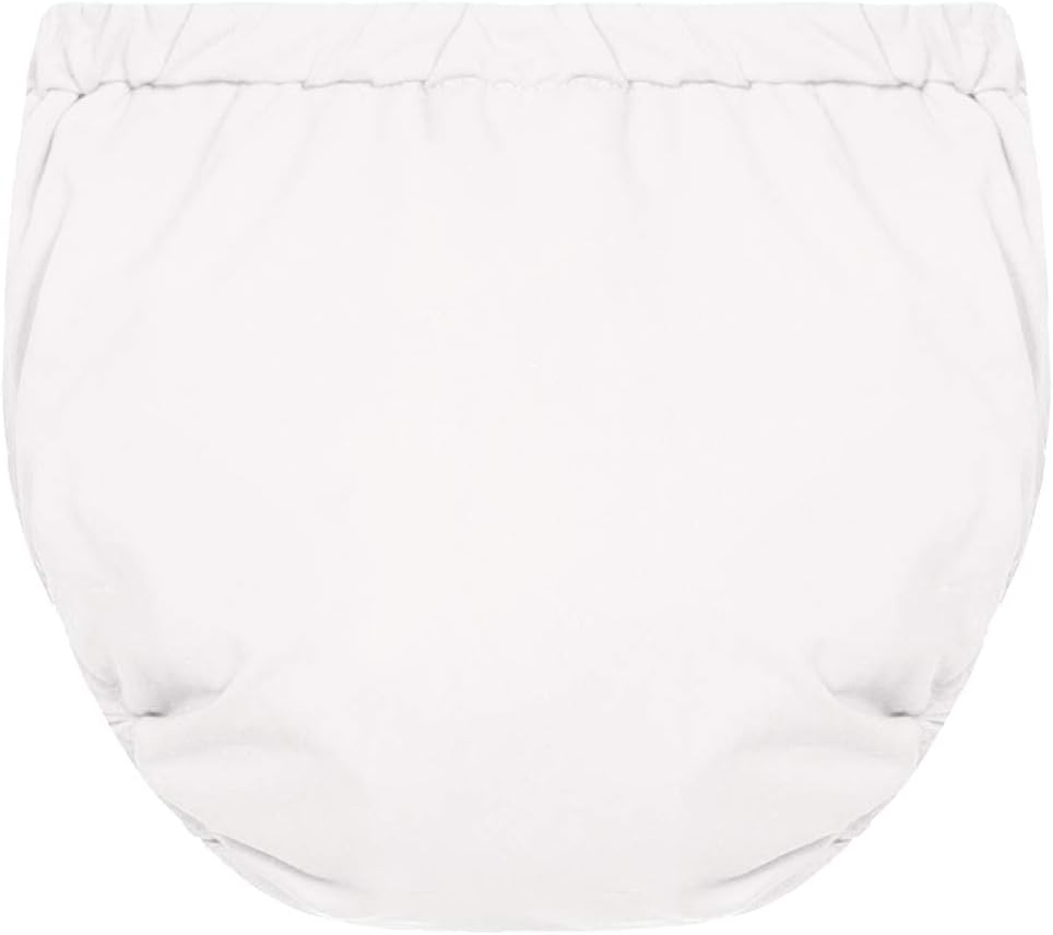 Baby Swim Diaper Reusable Pool Swim Diapers for Baby Boys Girls Toddlers Waterproof Swimming Pants for Unisex Baby Swimming Lesson White 18-24 Months : Clothing, Shoes & Jewelry