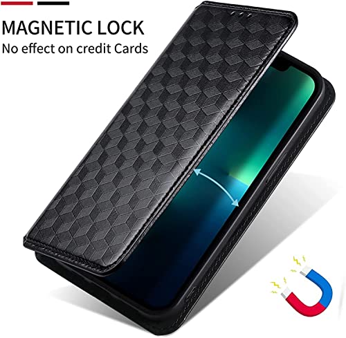 Étui cuir rabat iPhone 13 Pro Max protection intégrale chic noire - 3