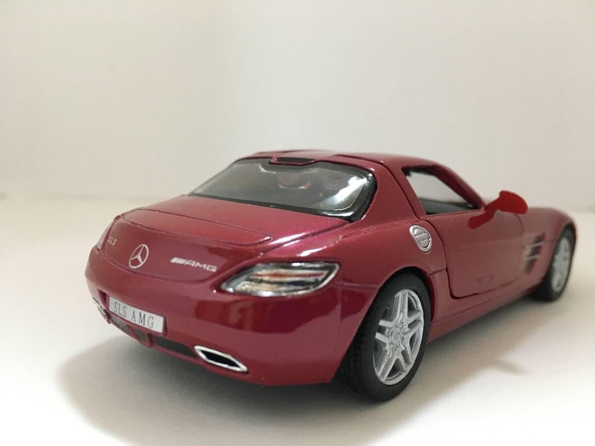 Amazon.co.jp: ベンツ SLS AMG ワインレッド 1/36 キンスマート