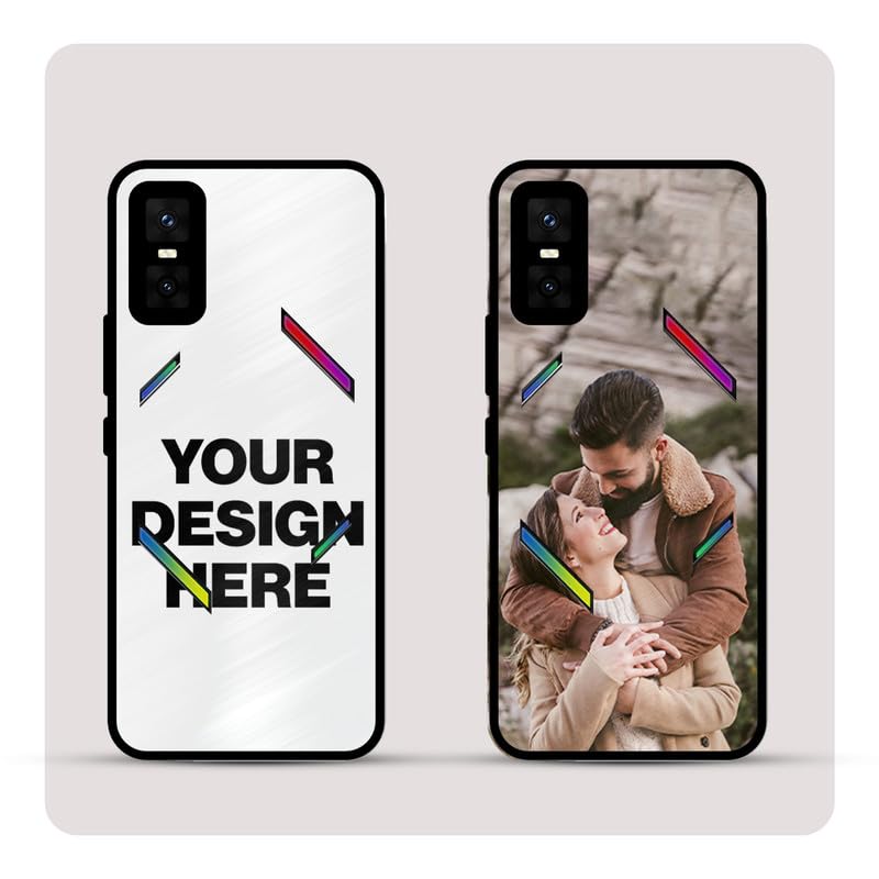 Image of Personalized Back Cover for Infinx Gt 30 Pro | Custom Case with Name, Photo or Logo | PrintShield Hybrid with Soft TPU Grip & Scratch Protection