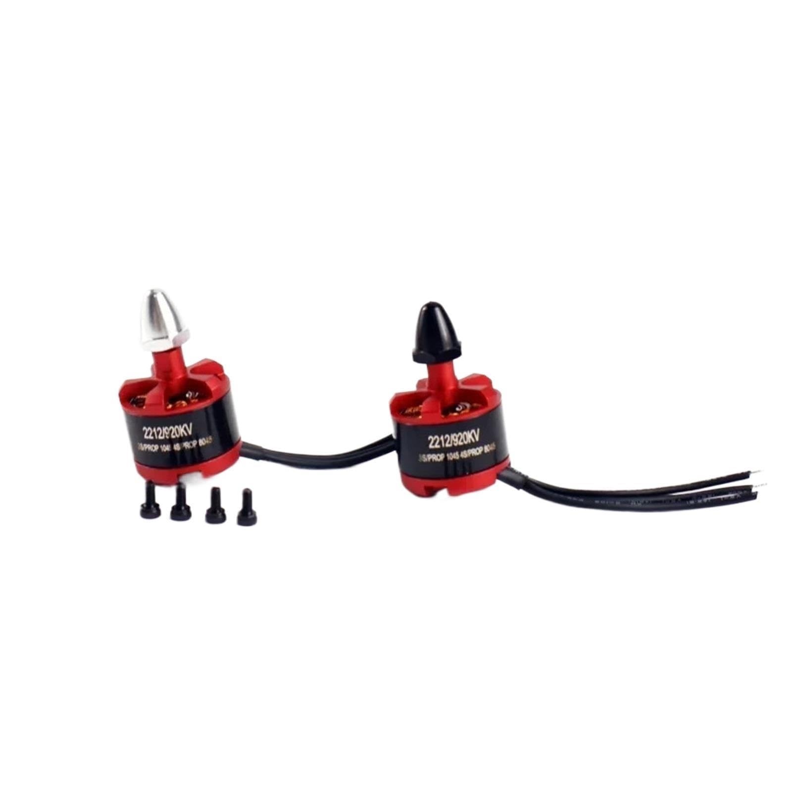 Motore senza spazzole 2212 920KV for quadricottero F450 F550 S500 S550 X525 RC | Motore ad alta efficienza 2212 920KV, leggero, a basso calore, durevole per droni multirotore (2CW e 2CCW)