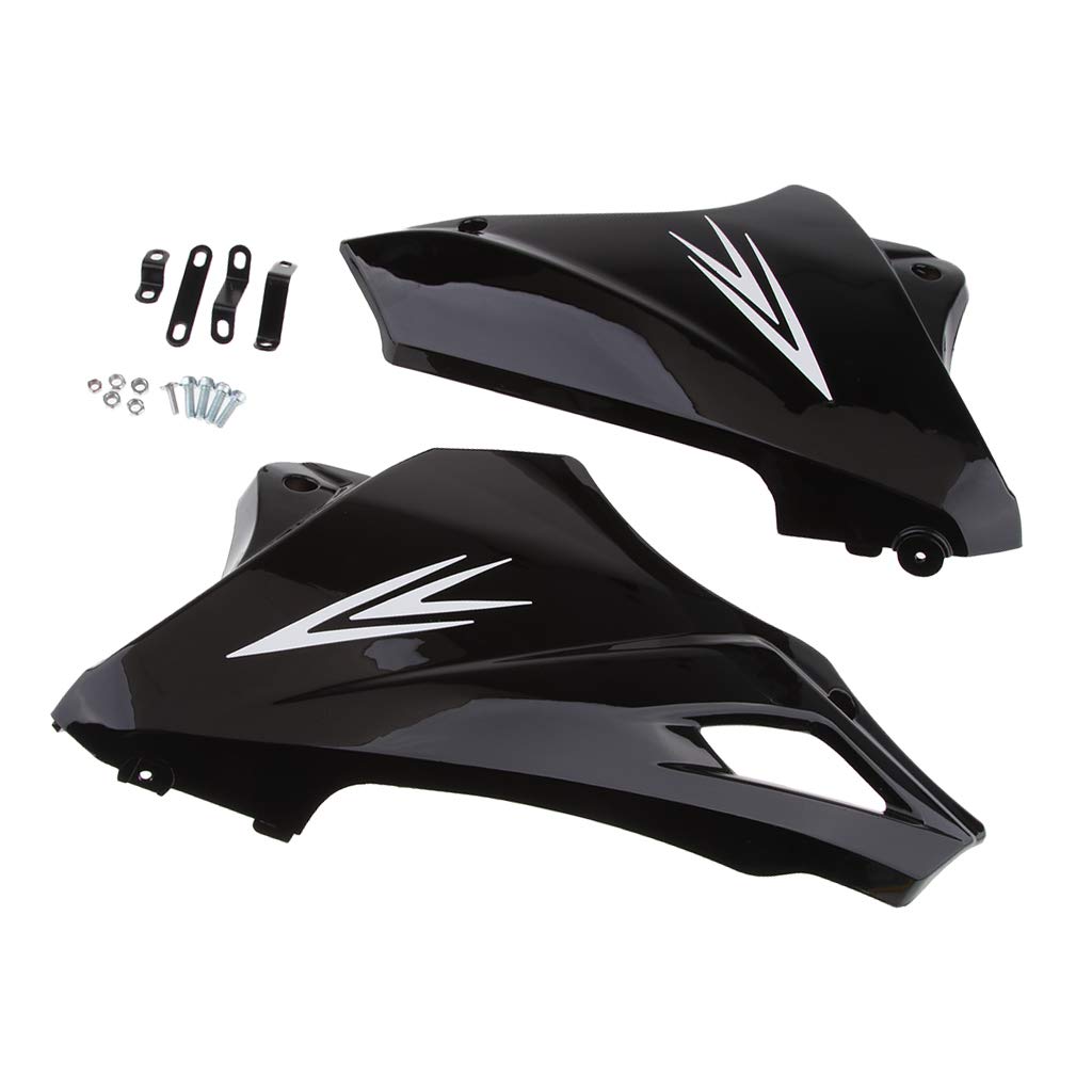 Gloss Black Motorcycle Under Engine Lower Cowl Shrouds Belly Pan Accessories for Grom MSX 125 13-15