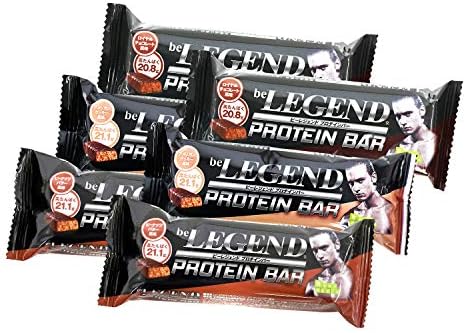 Amazon ビーレジェンド プロテインバー アソートセット 3種類 各2本 ビーレジェンド Be Legend 栄養バー