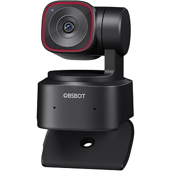 OBSBOT TINY 2 Lite Webcam 4K Webcam | Equipped with AI Auto Tracking, 48 Megapixels, HDR, Phase Difference Detection, AF Filt