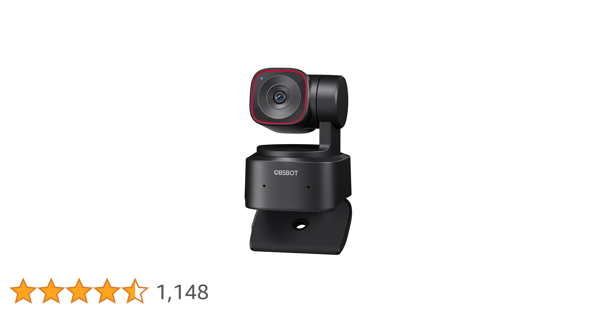 Amazon.co.jp: OBSBOT TINY 2 Lite Webカメラ 4K ウェブカメラ