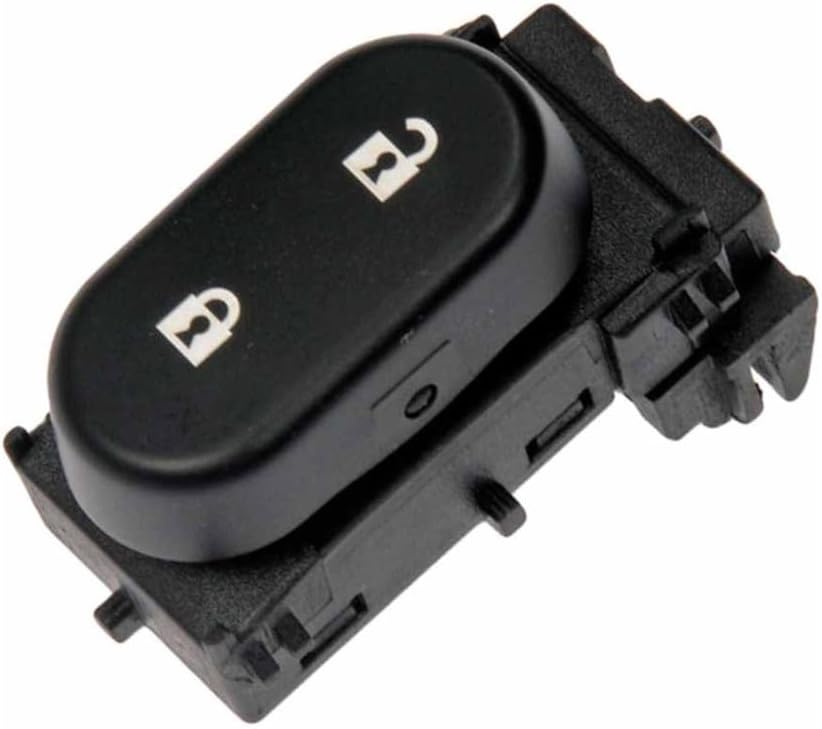 KarParts360 For Chevy Impala 2006-2013 Power Door Lock Switch Front, Driver OR Passenger Side Door | Plastic Housing | Blade Terminal | Replacement For 10340139
