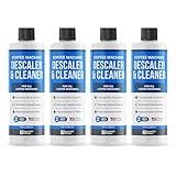 Keurig Descaler (4 PACK), Universal Descaling Solution For Keurig, Delonghi, Nespresso And All Single Use, Coffee Pot & Espresso Machines By Essential Values …