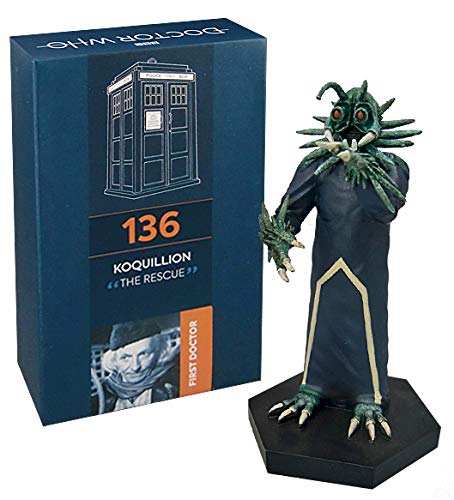 Figurine Doctor Who Koquillion 136 échelle 1:21 miniature peinte à la main