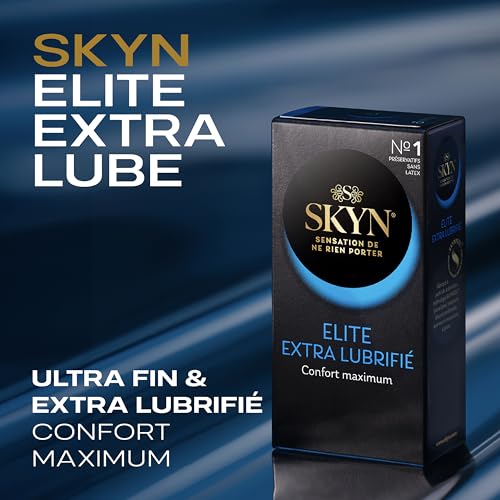 SKYN Elite Extra Lubrifié: Lot de 20 Préservatifs sans latex pour Homme – vue 2