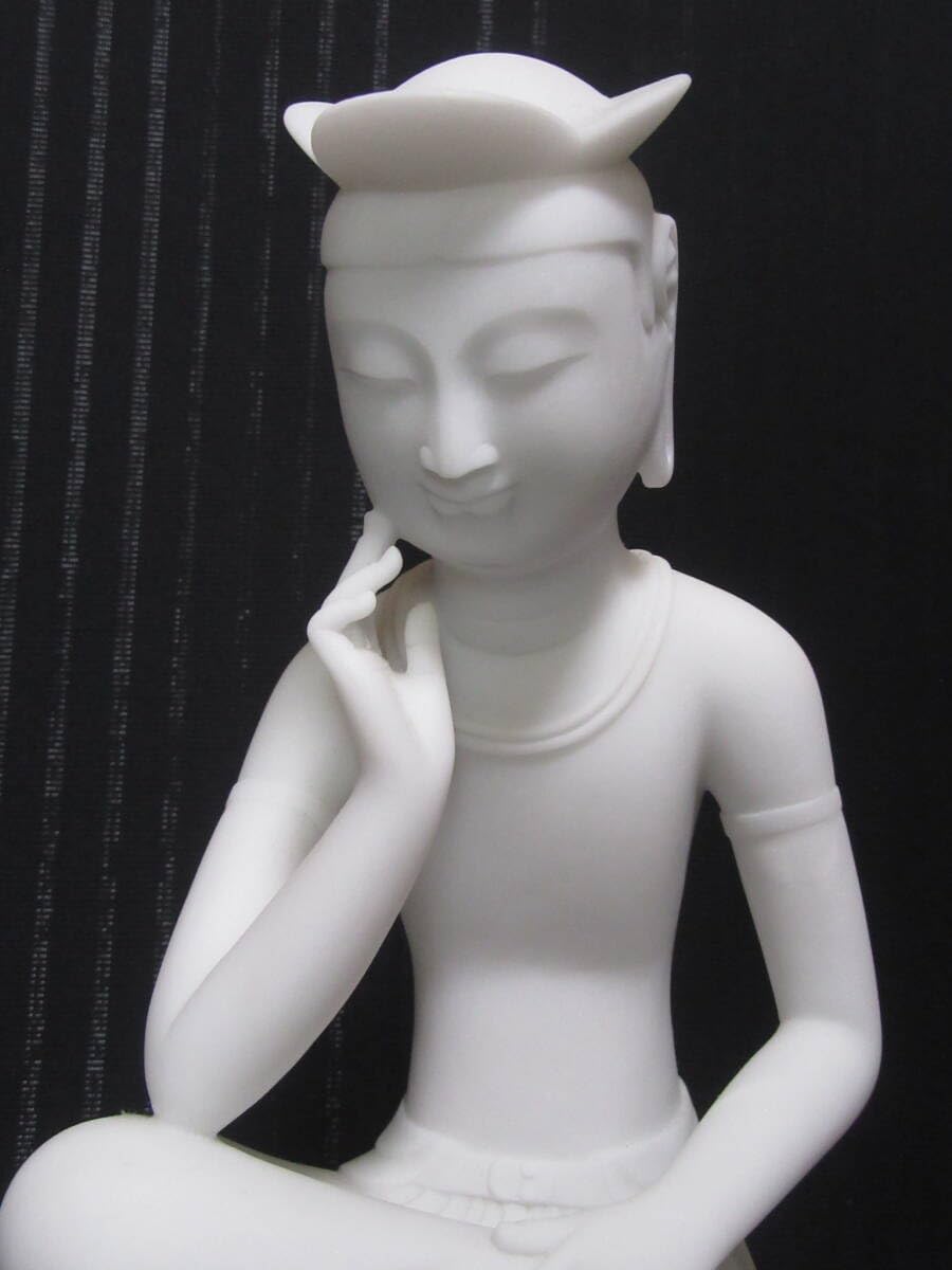 弥勒菩薩 石板 額 伽羅 骨董 弥勒菩薩 - buddha-statue-world 弥勒菩薩