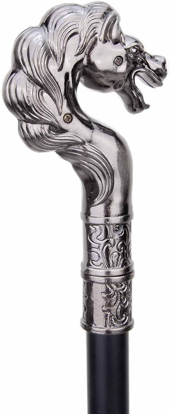 Sea Horse Hippocampi Fashion Walking Stick Decorative Stick Cospaly Vintage Party Fashionable Walking Cane Crosier 93cm