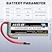 HRB 3S 5000mAh Lipo Battery 11.1V 50C RC Lipo Battery with TR Plug Compatible with RC Helicopter Airplane Quadcopter Car Truck Boat