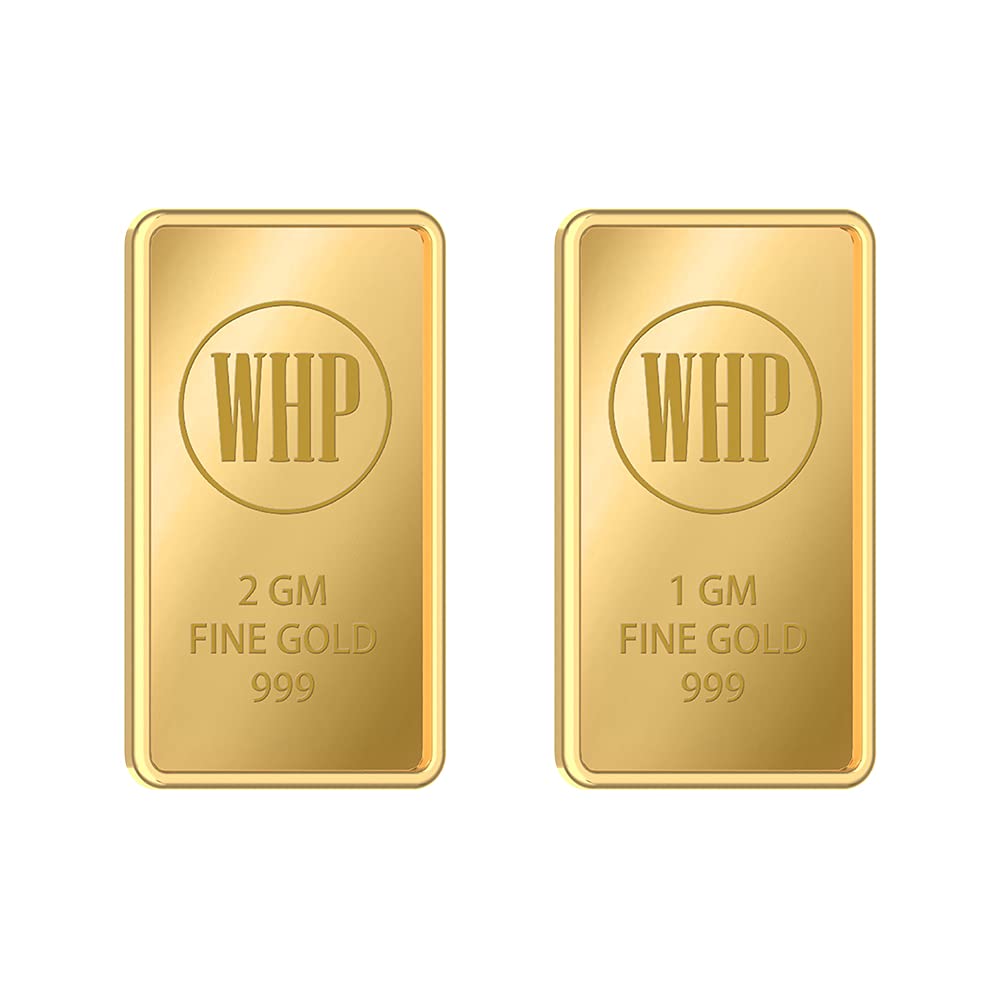 WHP Jewellers 24k (999) 3 gm Combo(2gm+1gm) Yellow Gold Bar (B09965TFQK) Amazon Price History, Amazon Price Tracker