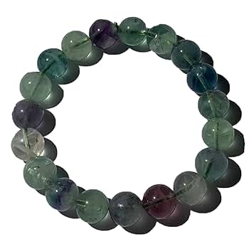 Amazon | 天然石 パワーストーン フローライト ブレスレット