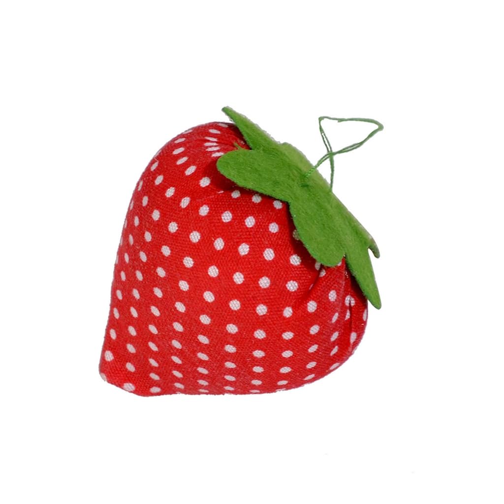 Fcnjsao Needle Pin Cushion Holder Sewing Strawberry Shaped Needle Storage For Needlework Embroidery DIY Sewing Craft Needle Pin Holder Sewing Pin Cushion Pin Cushion Holder Needle Pin Cushion Cute