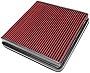 DNA Motoring AFPN-140-RD Clean Air Washable Drop In Panel Air Filter [Compatible with 09-17 F-150 / 09-16 F-250 F-350 / 09-15 F-450 / 09-15 F-550 SD / 07-17 Expedition / 07-17 Navigator ]