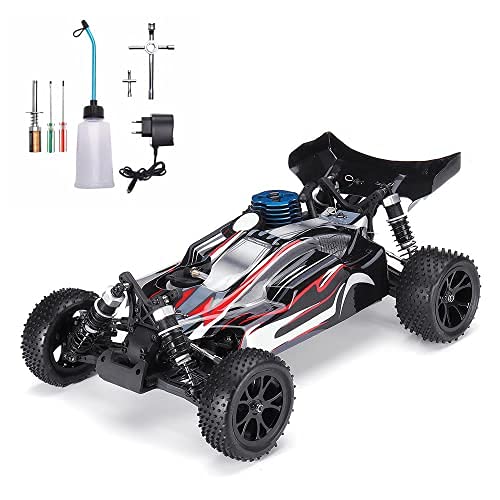 VRX Racing RH1006 Spirit N1 Nitro Buggy 1/10 Scale 4WD Nitro Powered RC Car,FC.18 Engine,High Speed Nitro Engine,Off Road rc Car