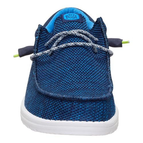 Image of HEYDUDE Men's Wally Funk Open Mesh | Men's Shoes | Men Slip-on Loafers | Comfortable & Light-Weight