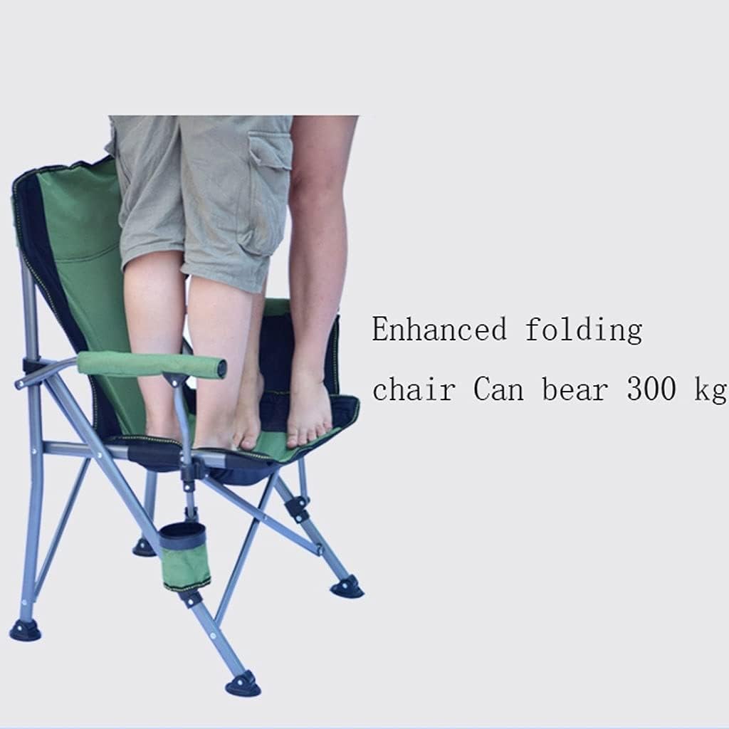 折りたたみ椅子 キャンプ 椅子 アウトドア 椅子 コットンハードシートアームチェアポータブル屋外折りたたみ椅子アームレストを増やすビ