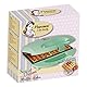 Bestron Brüsseler Waffeleisen im Retro Design, Waffelmaker für 2 belgische Waffeln, mit Antihaftbeschichtung & Backampel, 700 W, Farbe: Mint