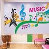 1 Guitar Hook - Musical Note Guitar Wall Mount Solid Wood Wall Hanging Musical Note Shape Multifunctional Wall Rack Guitar Bass Violin Erhu Hulusi Universal Display Rack