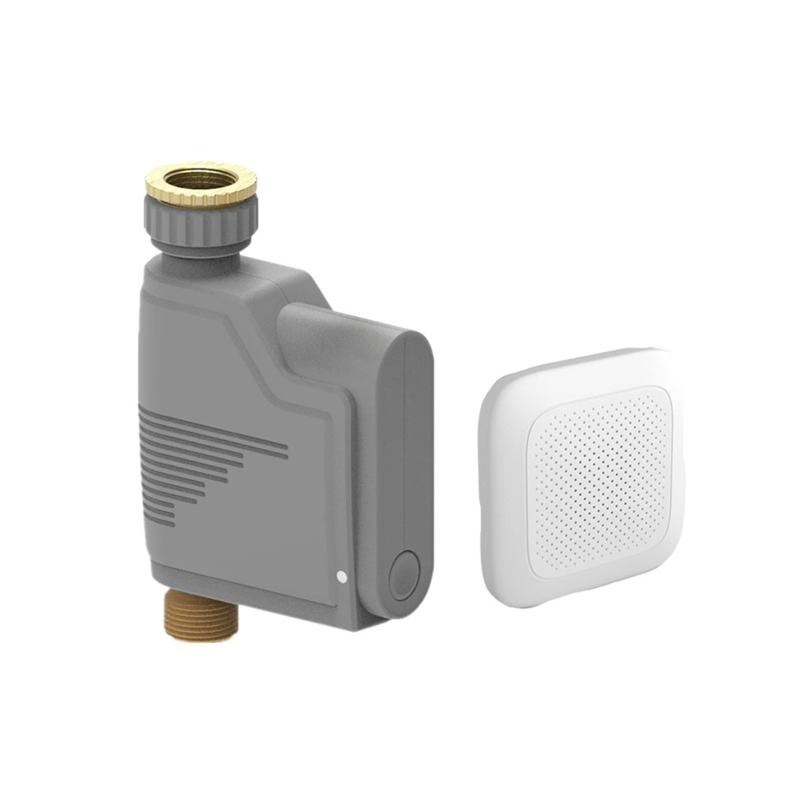 Vanne D'Eau Intelligente WiFi 2 Voies - Minuterie Arrosage Automatique Jardin Avec Passerelle Et Application Mobile