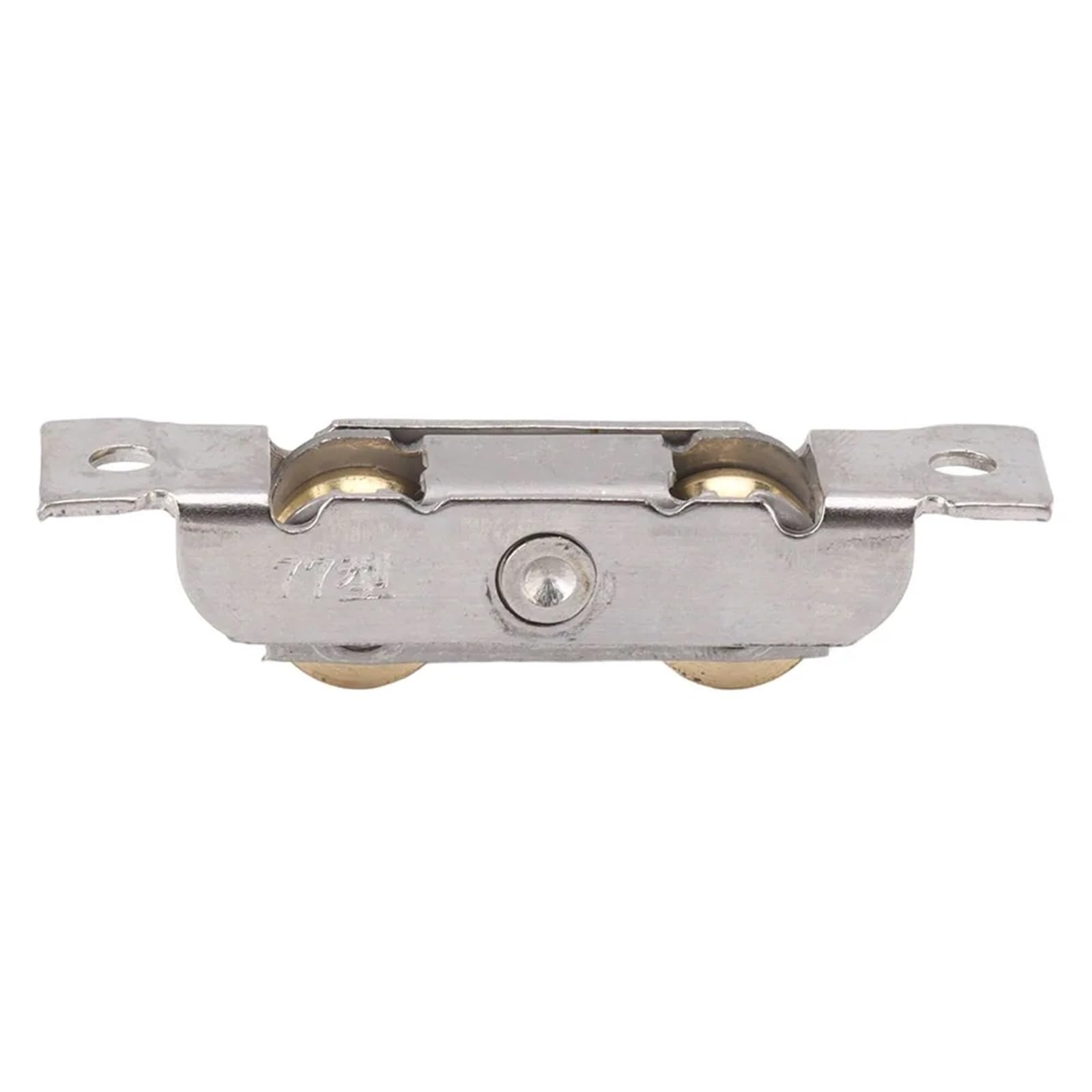 Rullo for porta scorrevole a doppio rullo da 6 pezzi concavo in acciaio inossidabile tandem a sfera in rame per Porta in Vetro